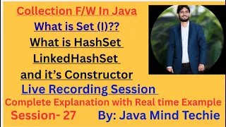 Collection in Java what is HashSet and LinkedHashSet and its Constructor By Amit