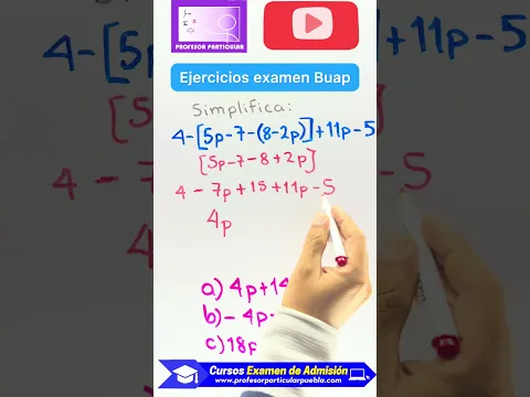 ✅Ejercicios examen #buap