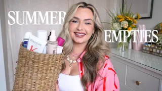 2026 EMPTIES (SUMMER!) What I’d Repurchase vs Never Buy Again | Skincare, Hair & Makeup!