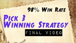 Pick 3 Leftover Number Strategy This Strategy is pulling out FREQUENT WINNERS Last Pick 3