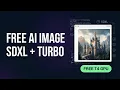 Generate AI Images FREE on Google Colab 2026 SDXL SD-Turbo on the Free T4 GPU