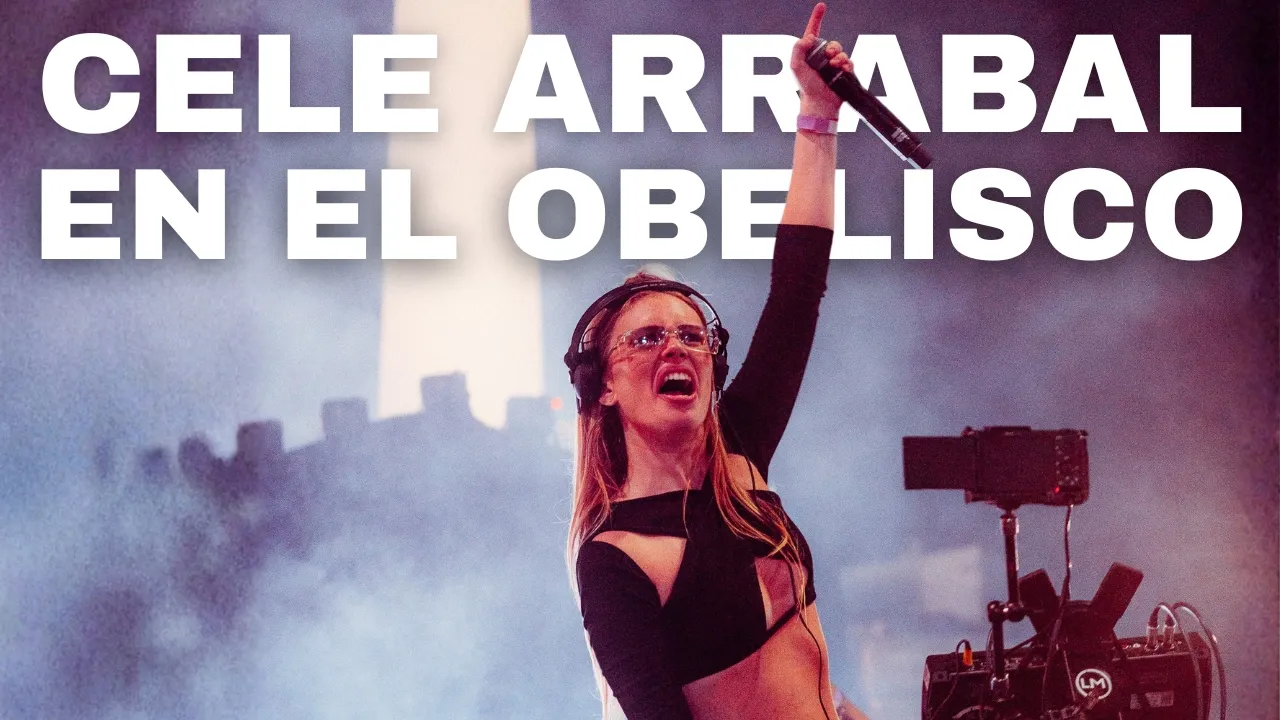 CELE ARRABAL en el OBELISCO (Buenos Aires, Argentina)- LATIN HOUSE & AFRO HOUSE- DJ SET MIX LO NUEVO