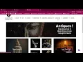 AntiQKraft E-commerce website prototype developed using Python Flask -DEMO OVGU Magdeburg