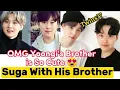 Suga With His Brother Min Geum Jae 2023