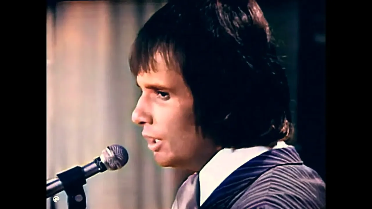 CANZONE PER TE - ROBERTO CARLOS SAM REMO COLORIDO