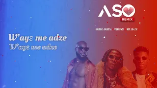 kwabena kwabena aso remix ft stonebwoy x kofi kinaata lyric video 