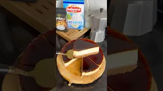 تشيز كيك كذاب بدون جبن ولا كريمة سائلة بذوق القهوة ابهريهم 