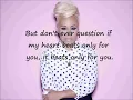 Emeli Sandé- My Kind of Love (Lyric Video)
