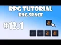 1 Unity RPG Tutorial - Bag space