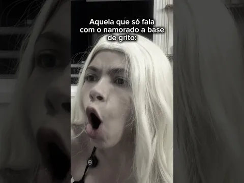 Aquela que só fala com o namorado gritando - Dudda Maryah #shorts