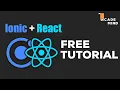 Ionic React - Tutorial for Beginners