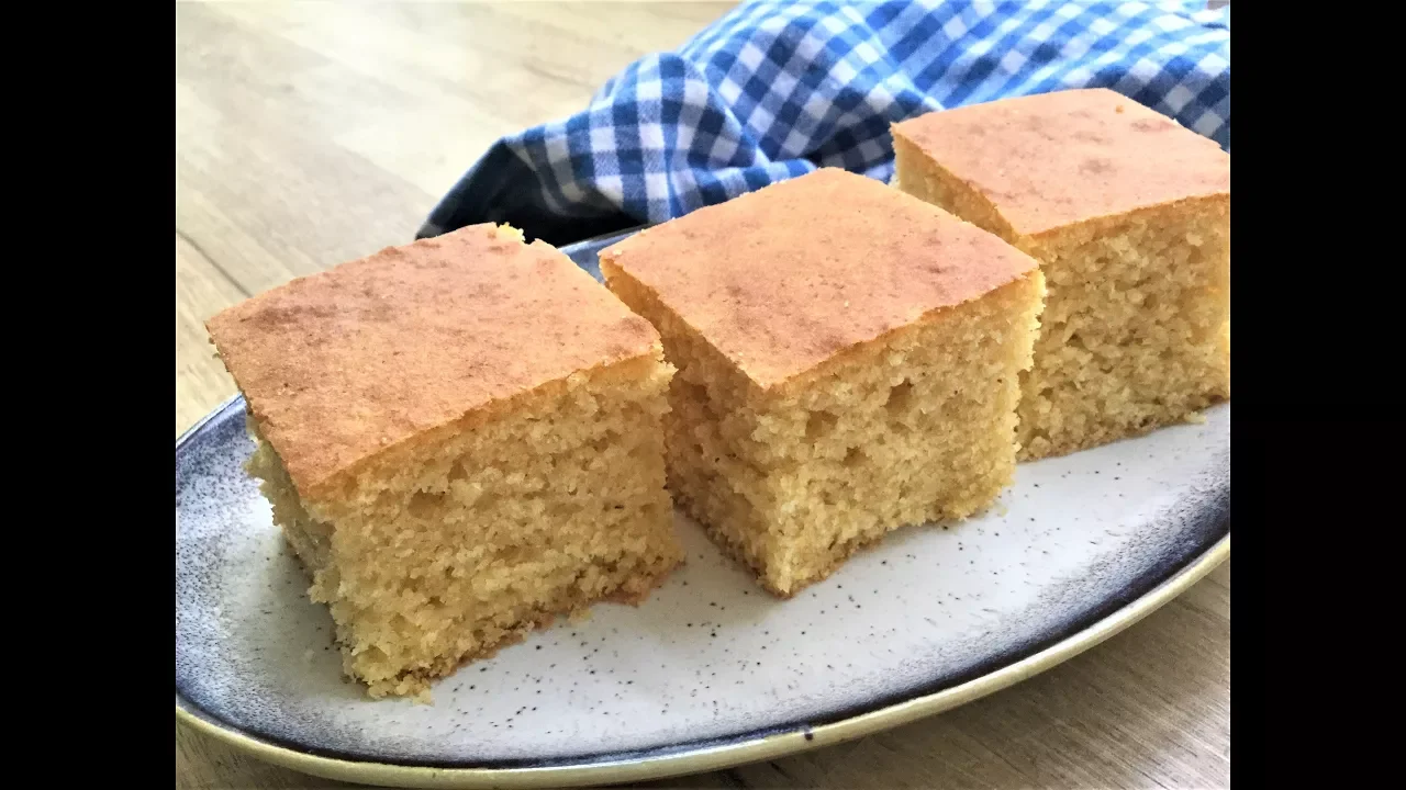 TENDER, CAKE LIKE CORNBREAD RECIPE l Savory or Sweet