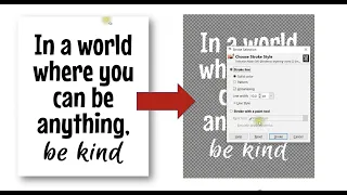 GIMP Tutorial Turn Quotes Images into Coloring Pages