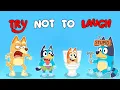 Download Lagu BLUEY TRY NOT TO LAUGH💀- 100% NONSENSE