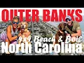 OUTER BANKS VLOG Pet Friendly Road Trip OBX 4wd Beach Vacation Seafood Boil Traveling with a Dog