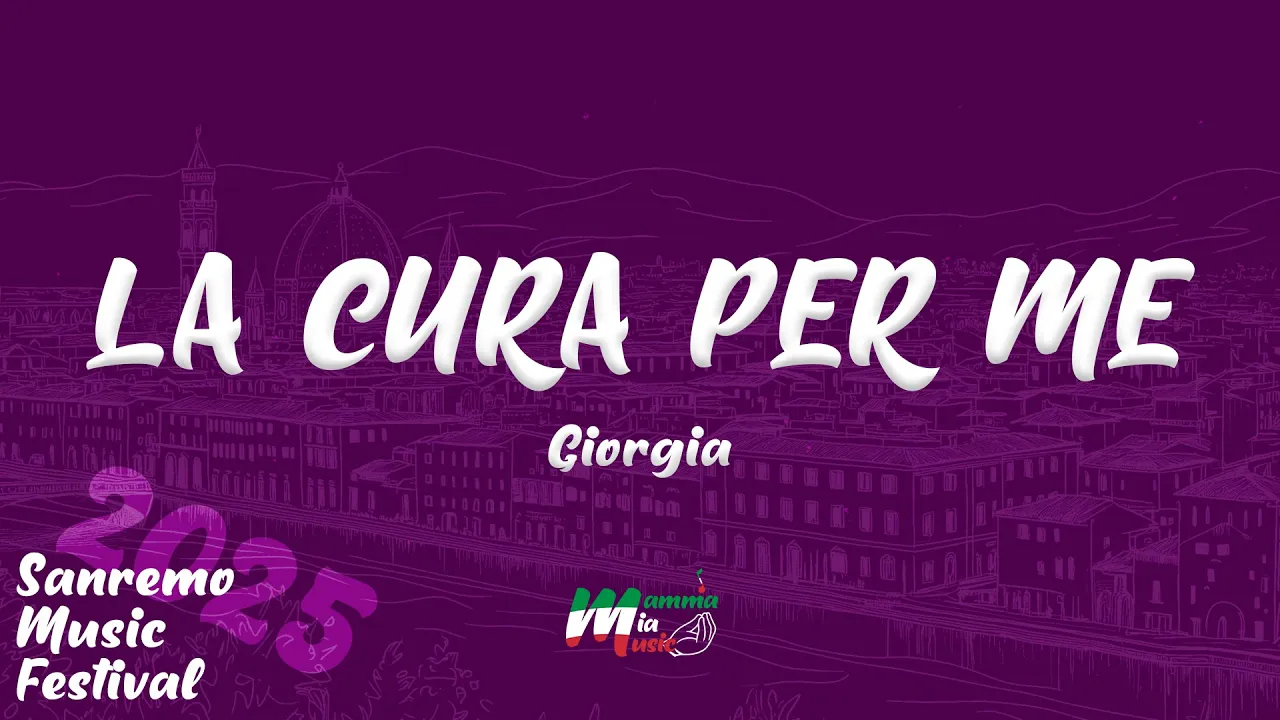 Giorgia - LA CURA PER ME (Sanremo 2025) (Testo / Lyrics) Giorgia - LA CURA PER ME (Sanremo 2025) (Testo / Lyrics)