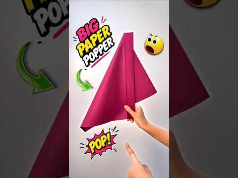 How to Make Loudest Paper Popper