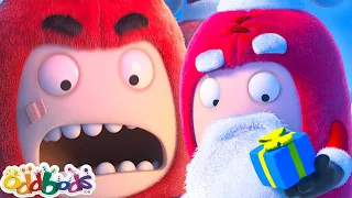 Oddbods Papa Noel Dibujos Animados Graciosos Para Niños 