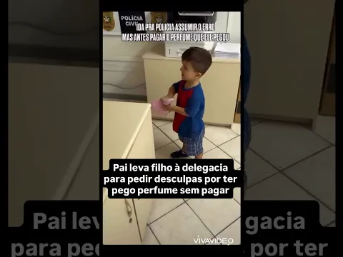 Pai deu uma grande lição ao filho e dividiu opiniões na internet.