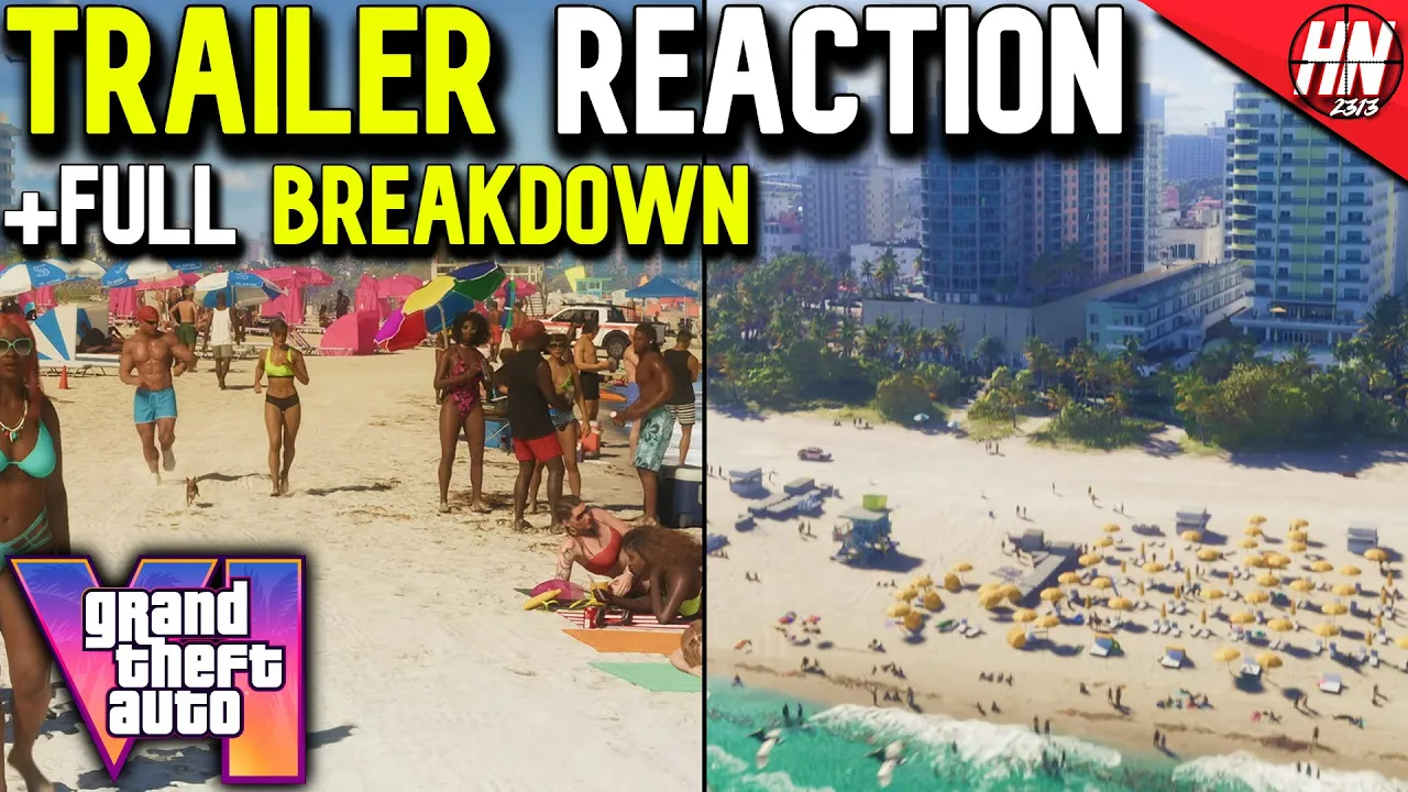 GTA 6 TRAILER REACTION & FULL BREAKDOWN ft. @gtanpc @twingeplaysgames