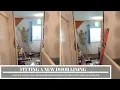 How to fit a door lining and new door frame