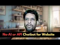 Build Smart Support Chatbots with Just PHP JS No API Needed