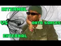 Different Internal and External Data Sources