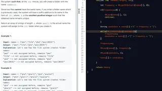LeetCode 1487 Java