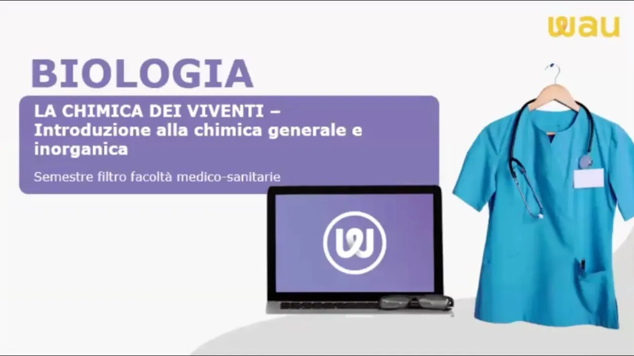 Corso Teoria Semestre Filtro - Lezione Biologia 1