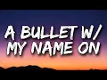 Download Lagu Bring Me The Horizon - a bulleT w/ my namE On (Lyrics) ft. Underoath