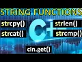 Commonly Used String Functions in C String Functions in C strcpy strcat strlen strcmp