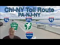 Chi NYC Toll Route PA NJ NY