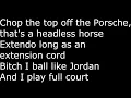 Rae Sremmurd - No Type Onscreen Lyrics