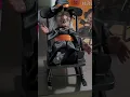 vintage Halloween Figurine Rocking Witch in Rocking Chair Moves Eyes Light Up Plays Spooky Sounds