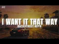 Download Lagu Backstreet Boys - I Want It That Way (Lyrics)