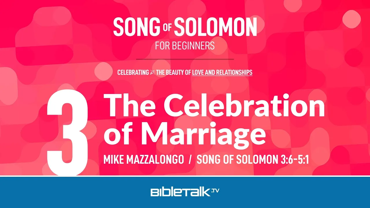 The Celebration of Marriage