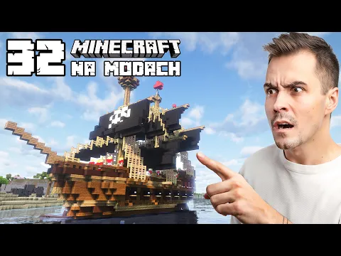 Video Thumbnail: ZNALAZŁEM PIRATÓW! MINECRAFT NA MODACH ODC. 32