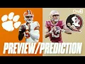 Clemson Tigers vs Florida State Seminoles Dabo Swinney Norvell DJ Uiagalelei