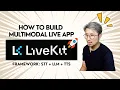 How Easy to Build a Real-Time Multimodal AI Assistant with LiveKit