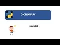 Python for Beginners Part-32 update method in Dictionary