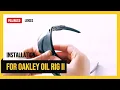 Oakley Oil Rig II Lenses Replacement Tutorial How to Install New Lenses
