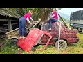 Download Lagu The girl bought a car, repaired and restored the broken scrap for a long time.