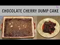 BLACK FOREST DUMP CAKE Chocolate Cherry Dump Cake Recipe
