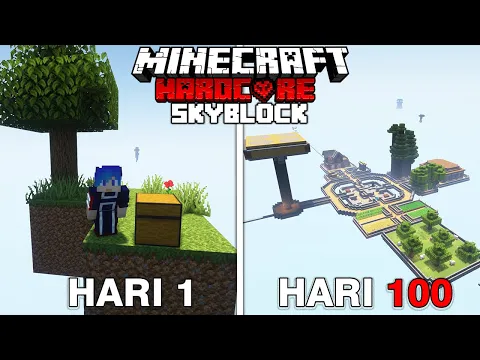 Download MP3 100 Hari Minecraft Hardcore Tapi di Pulau Melayang