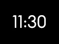 11-Minute 30-Second Countdown Timer 11 30 11 30 11 30