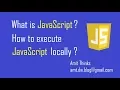 How to run JavaScript program in Notepad