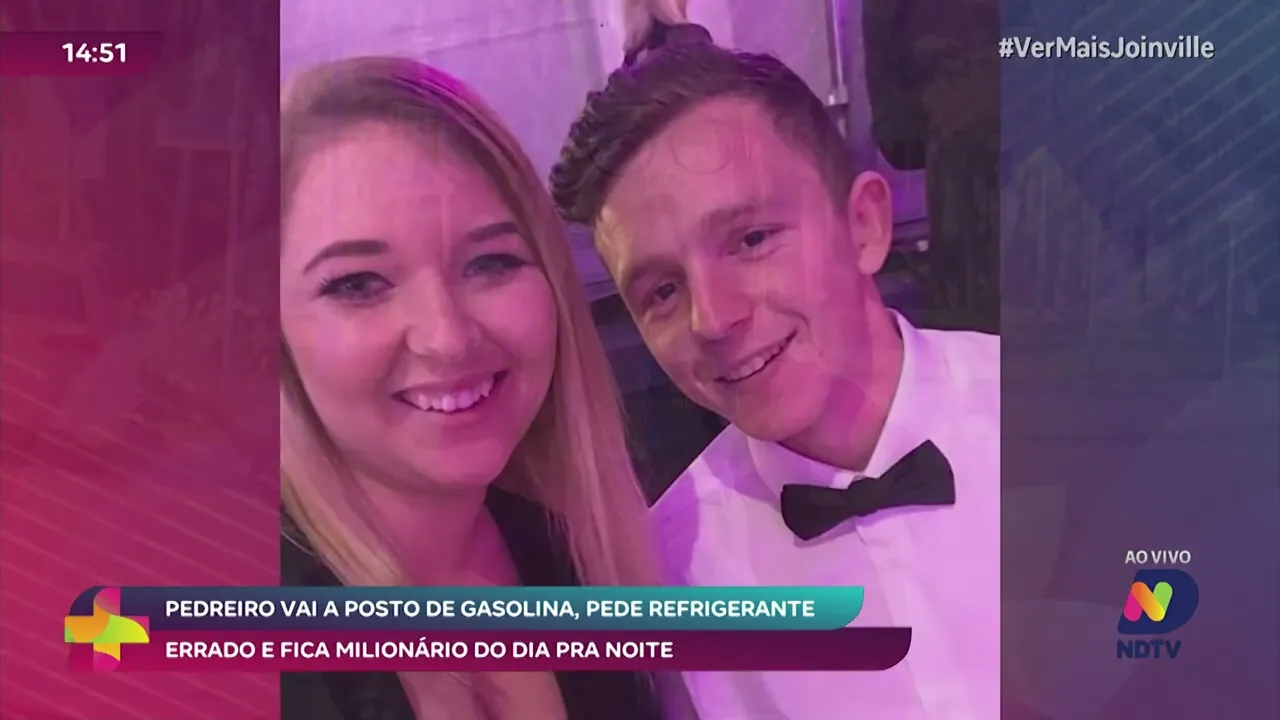 Pedreiro vai a posto de gasolina, pede refrigerante errado e fica milionário do dia pra noite