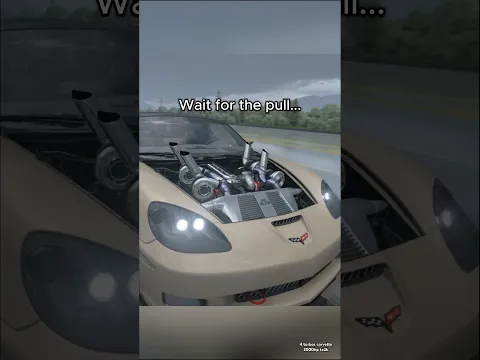 I put 4 Turbos on this corvette… #turbosound #tx2k #v8