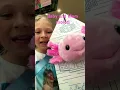 Baby and Mom axolotl from Build-A-Bear