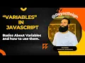 Variables in Javascript JavaScript Tutorial Learn with Reyaz